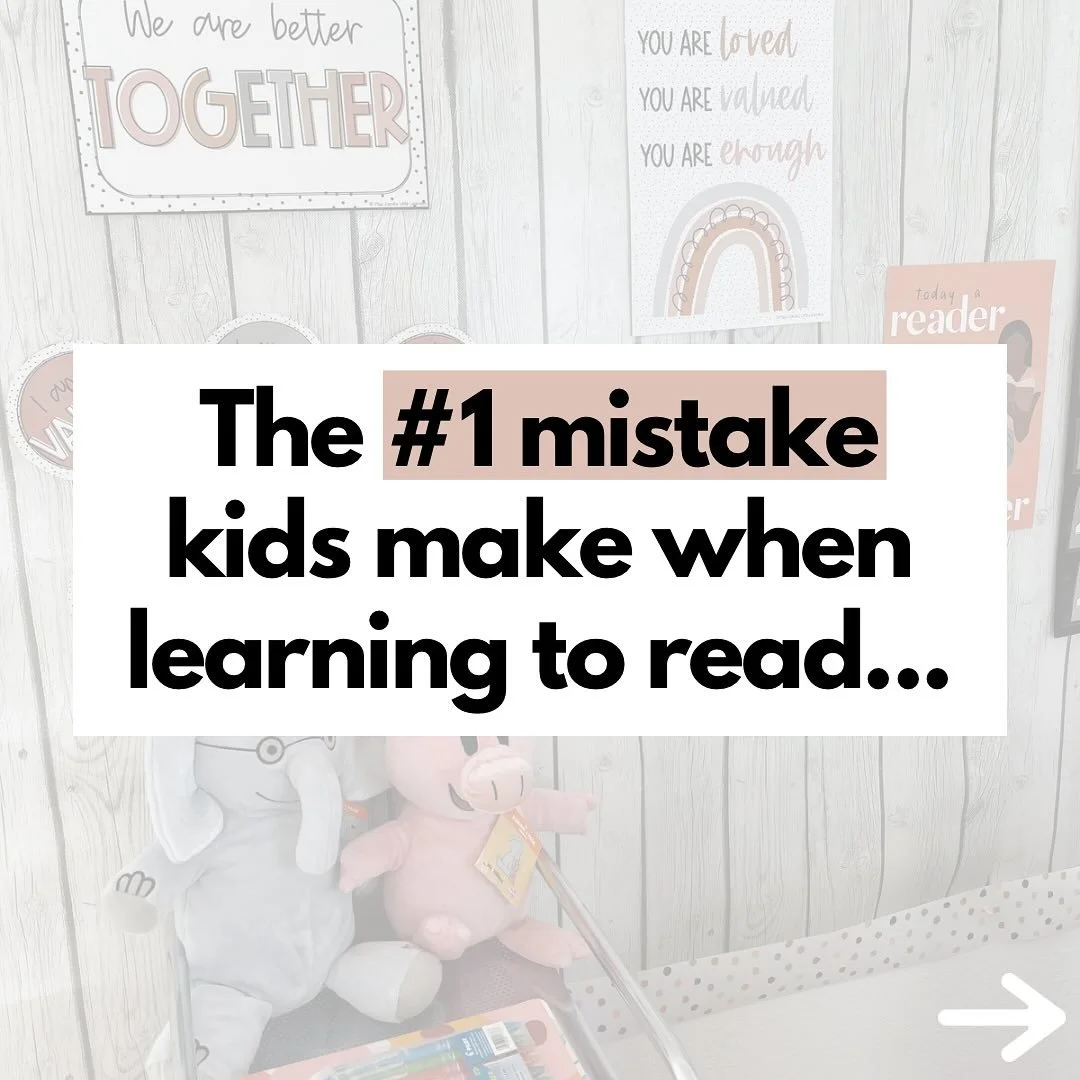The biggest mistake kids make when learning to read? 👀
They guess words instead of learning HOW to sound them out.
When kids learn to blend sounds, everything changes! They start reading on their own and feel so proud of themselves. 💛
And that&r
