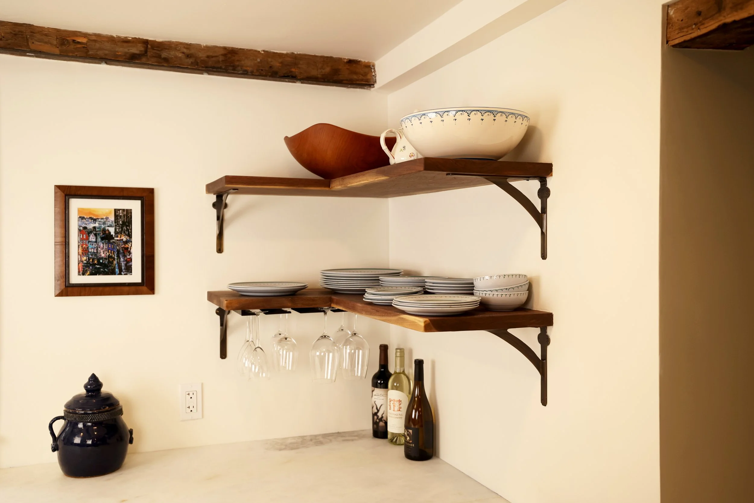 Kitchen design process showing material and finish selections focused on cohesive, functional renovation planning