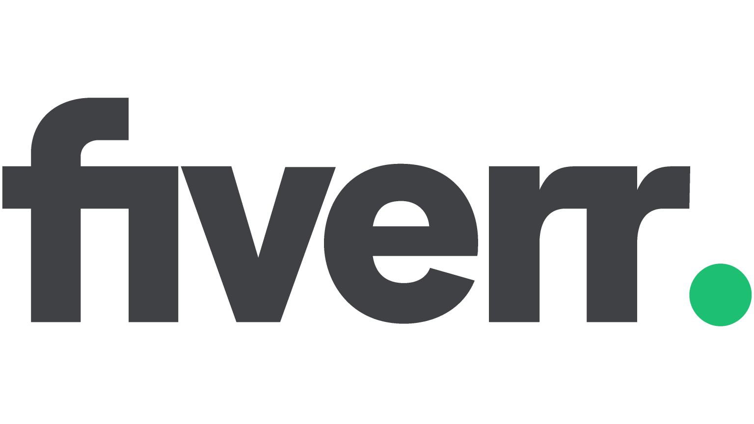 The Fiverr logo with the black text 'Netflix' in lowercase letters and a green dot at the end.