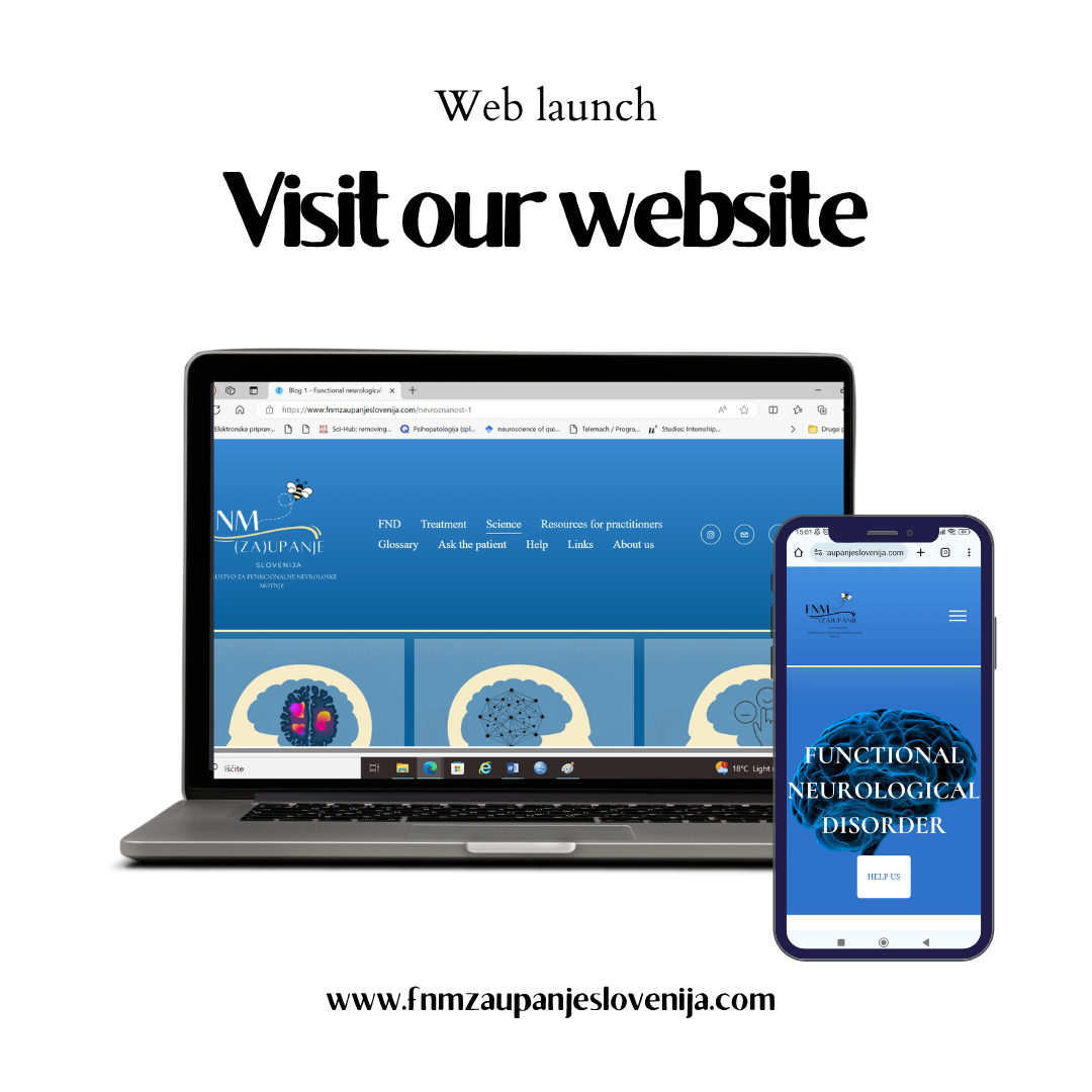 The association website on a laptop and phone