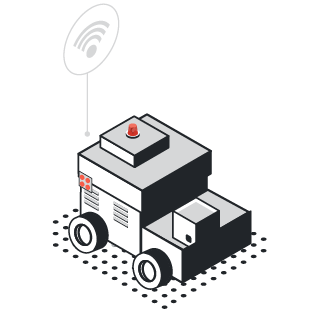 Magasins et chariots automatiques