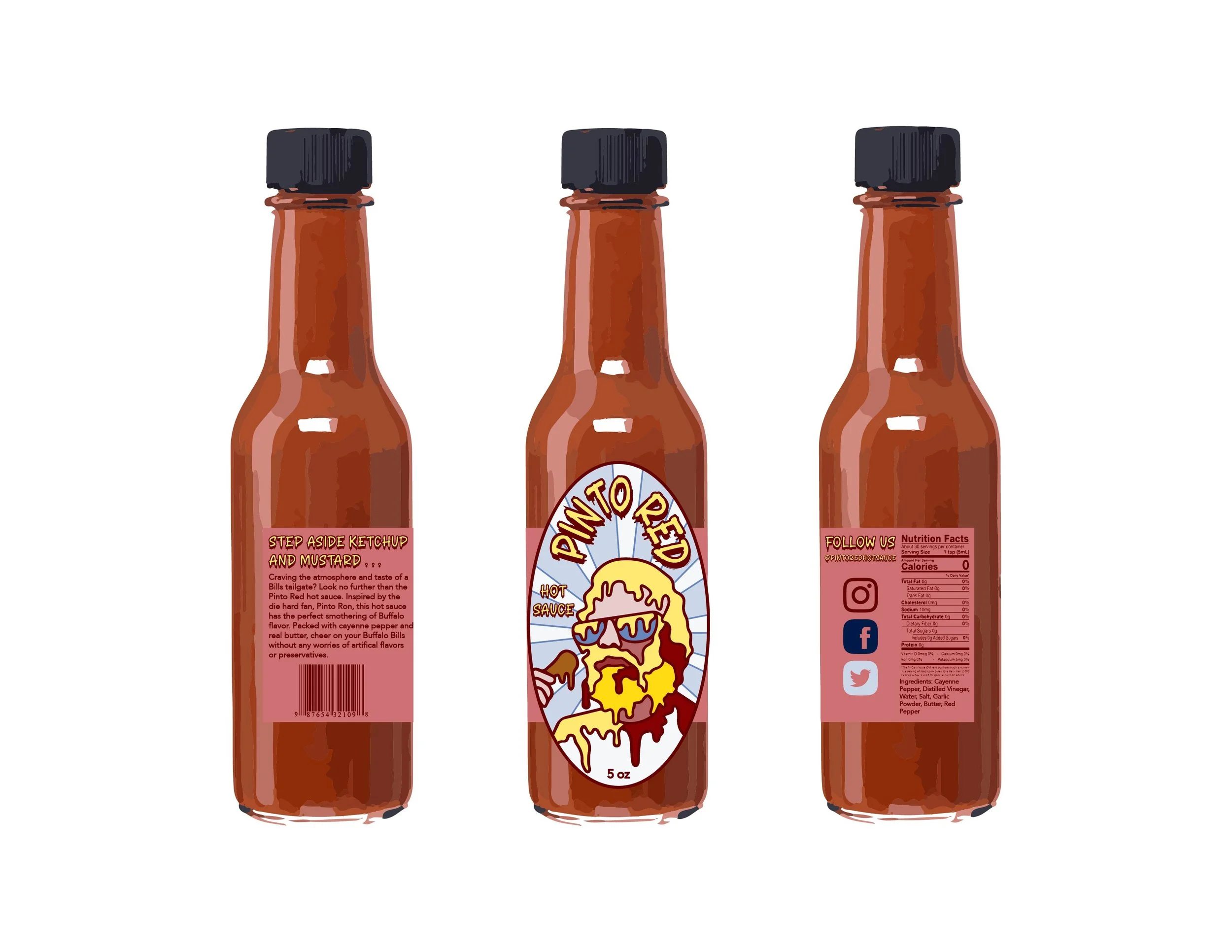 Hot Sauce Mockup