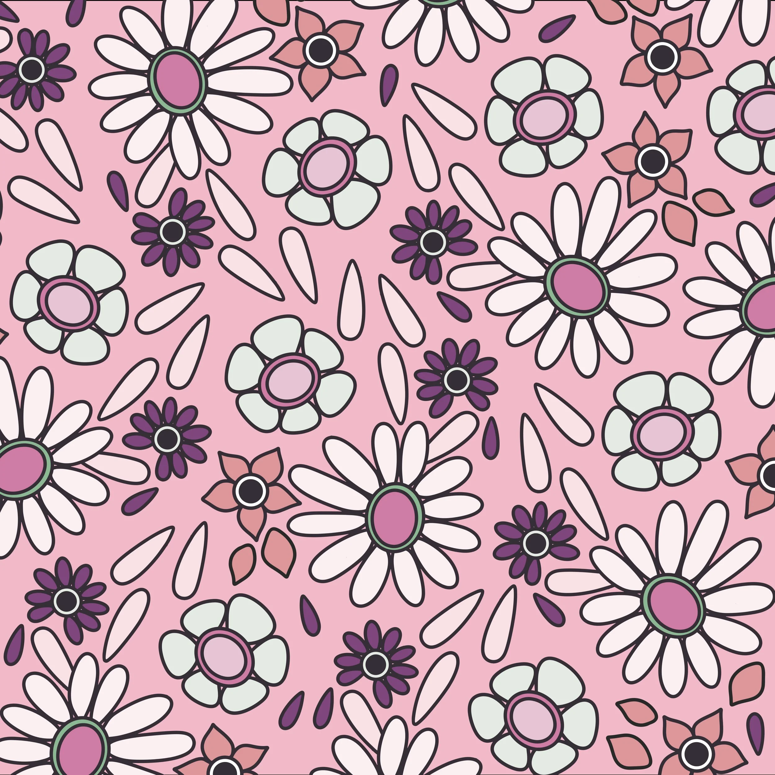Flower Power Pattern