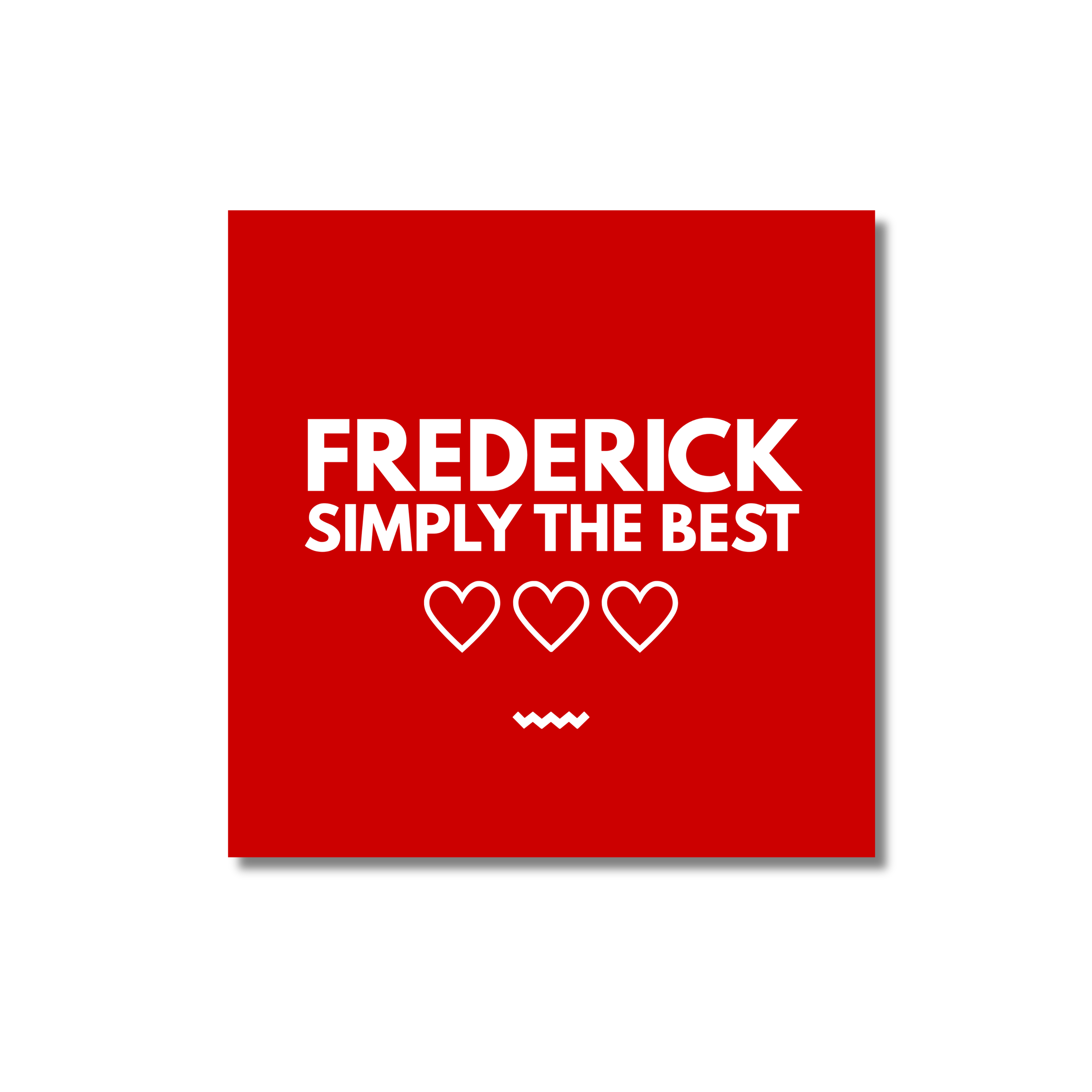 Frederick Simply The Best Magnet