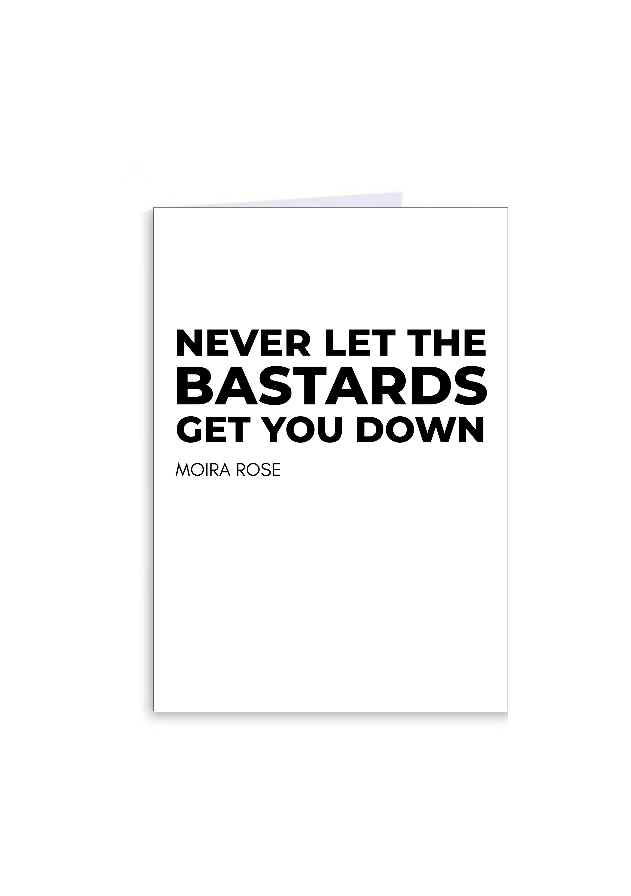 Bastards Greeting Card