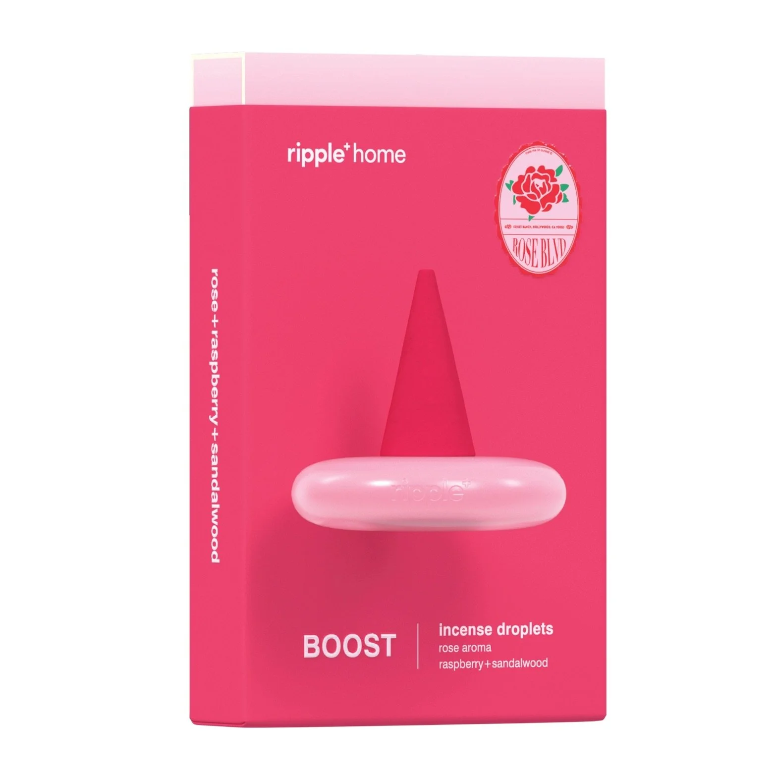 'Boost' Rose Incense Cones