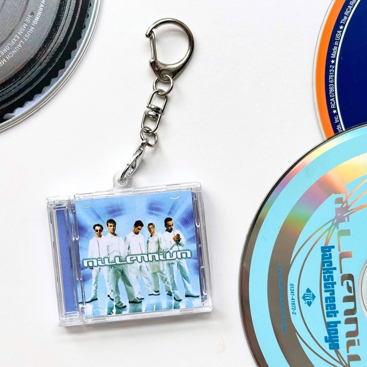 Backstreet Boys - Millennium // Hit Clips Keychain