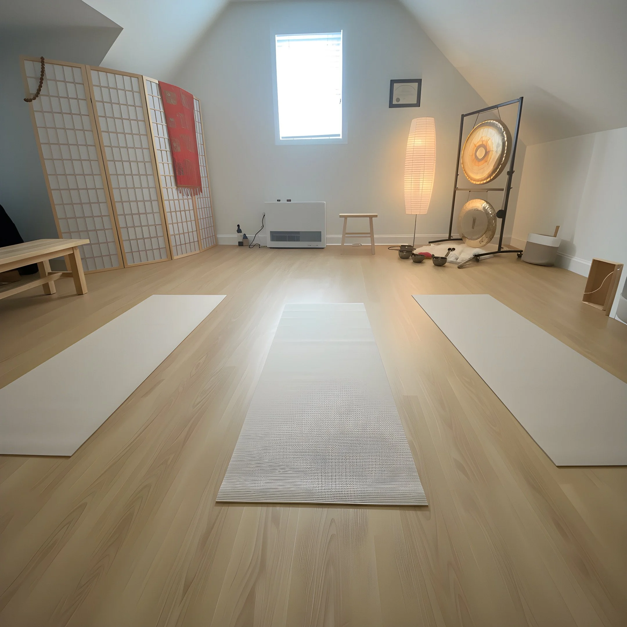 Quiet private wellness studio space for yoga and meditation on Martha’s Vineyard