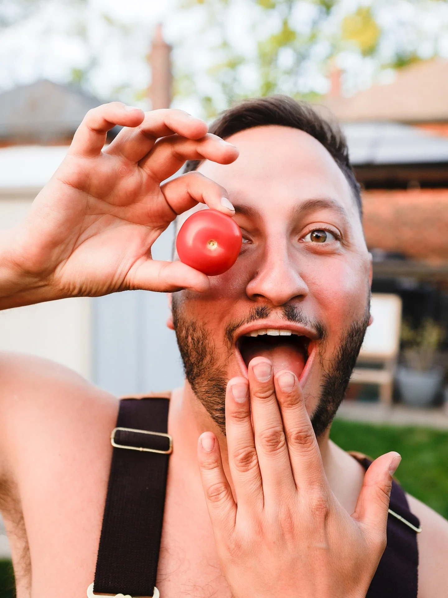 Hot, ripe, and ready for picking. 🍅🔥
#GardenDaddy #FreshAndNaughty #HotCropSummer #FarmToFreaky #RipeAF #ThirstyThursday #TomatoTease #PluckMe #GardenGlowUp #DirtyHarvest