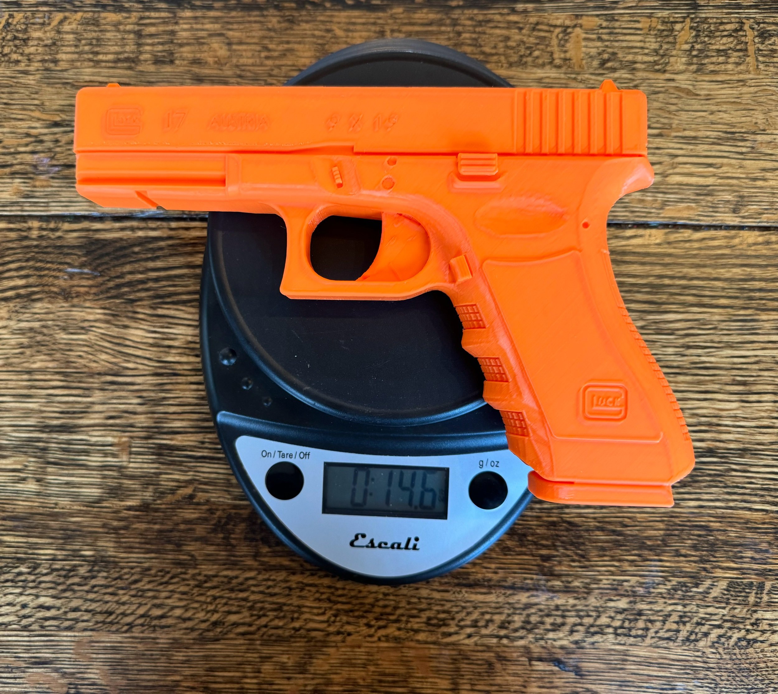 Weighted Glock 17 Gen 3 - Safe Practice Aids