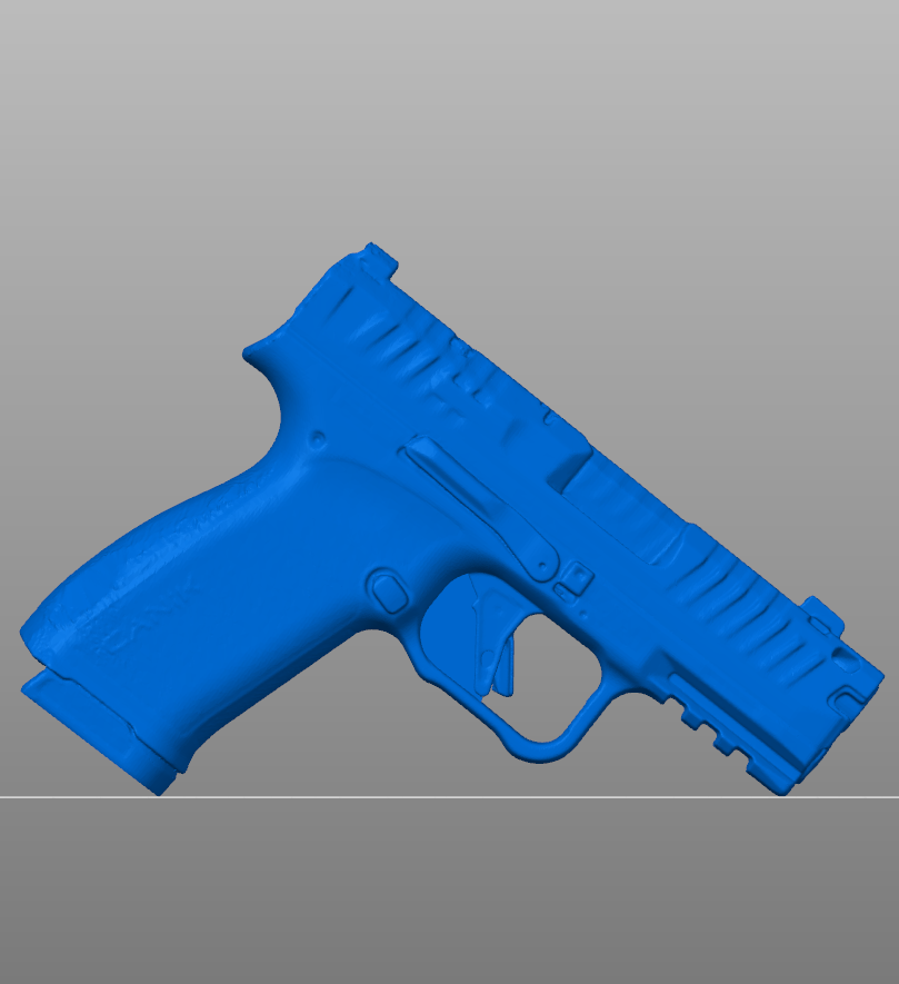 Canik METE MC9 Prime 3D model, METE MC9 Prime STL file, 1:1 scale training replica, compact handgun model, holster mold STL, dry fire trainer, accurate dimensions, solid Canik METE MC9 Prime print