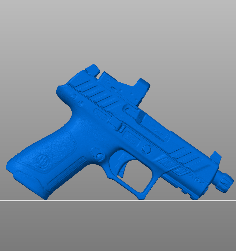 Beretta APX A1 Compact Tactical STL 3D model digital download, non-functional replica designed for training, display, holster making, 3D printing projects; accurate dimensions for reliable practice