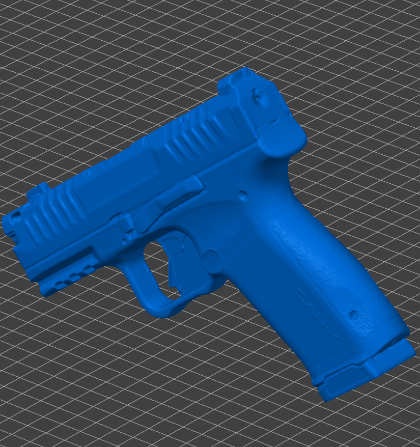 Canik METE MC9 Prime 3D model, METE MC9 Prime STL file, 1:1 scale training replica, compact handgun model, holster mold STL, dry fire trainer, accurate dimensions, solid Canik METE MC9 Prime print