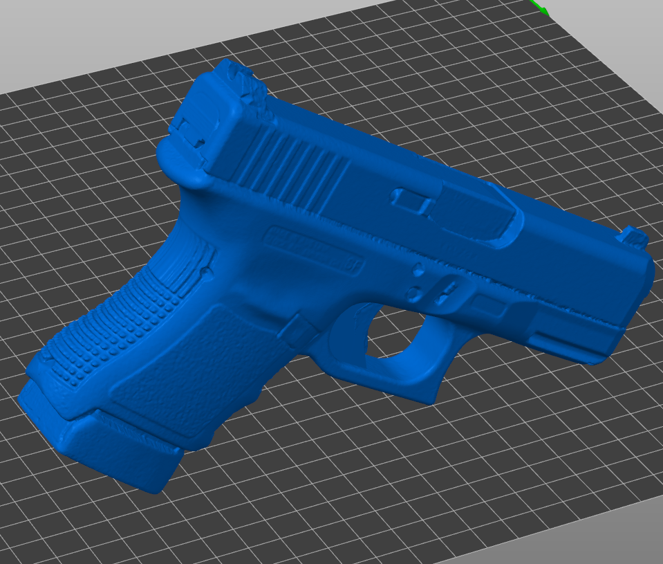 Glock 30 30S G30 STL file for 3D printing, detailed non-functional handgun replica for safe training, holster molding, dry fire practice, and firearms instruction.