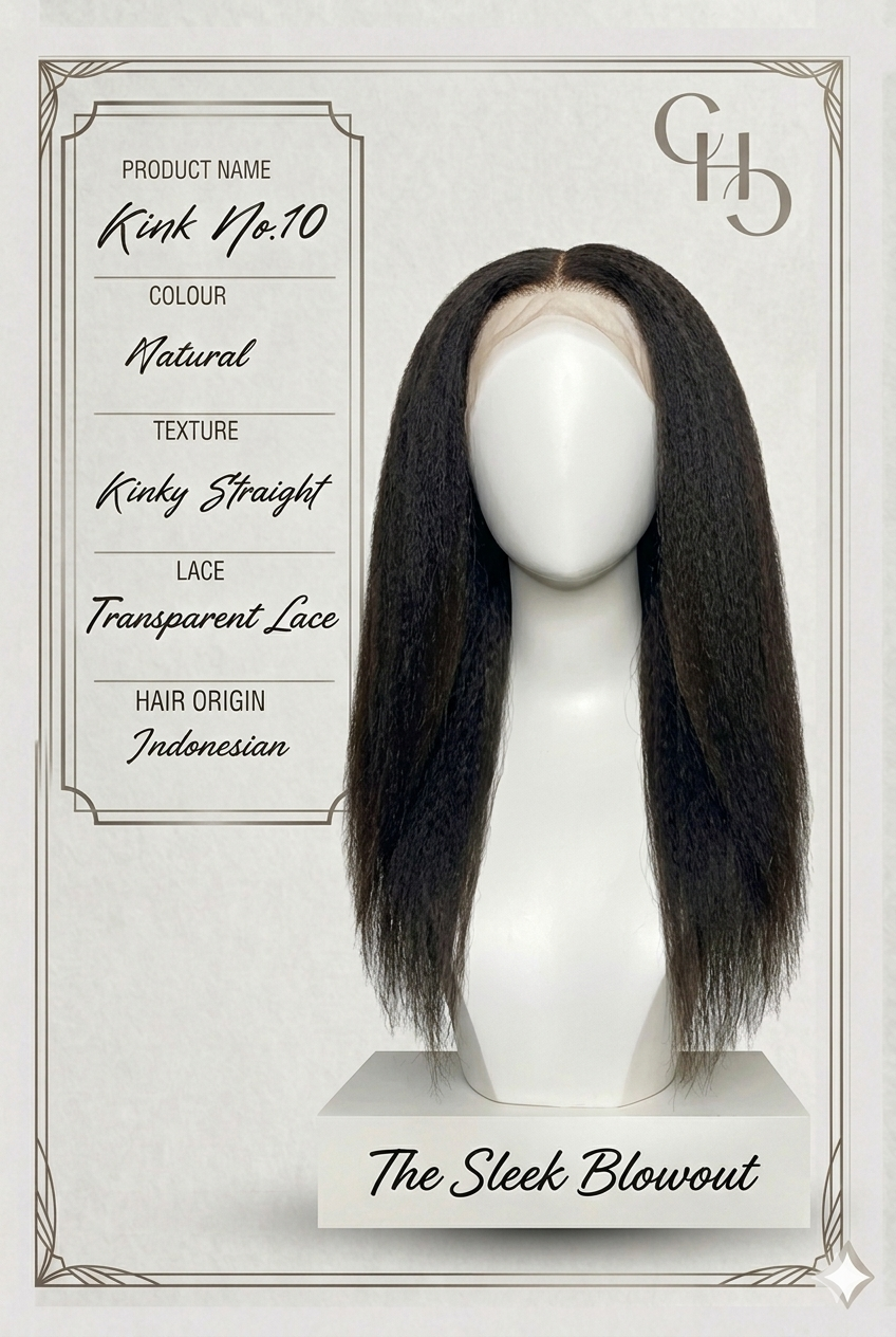 Kink No.10 – The Sleek Blowout | Transparent Lace