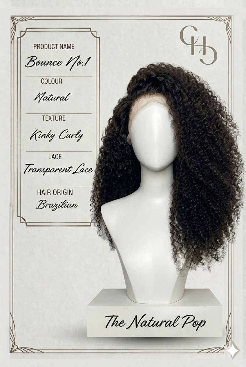 Bounce No.1 – The Natural Pop | Transparent Lace