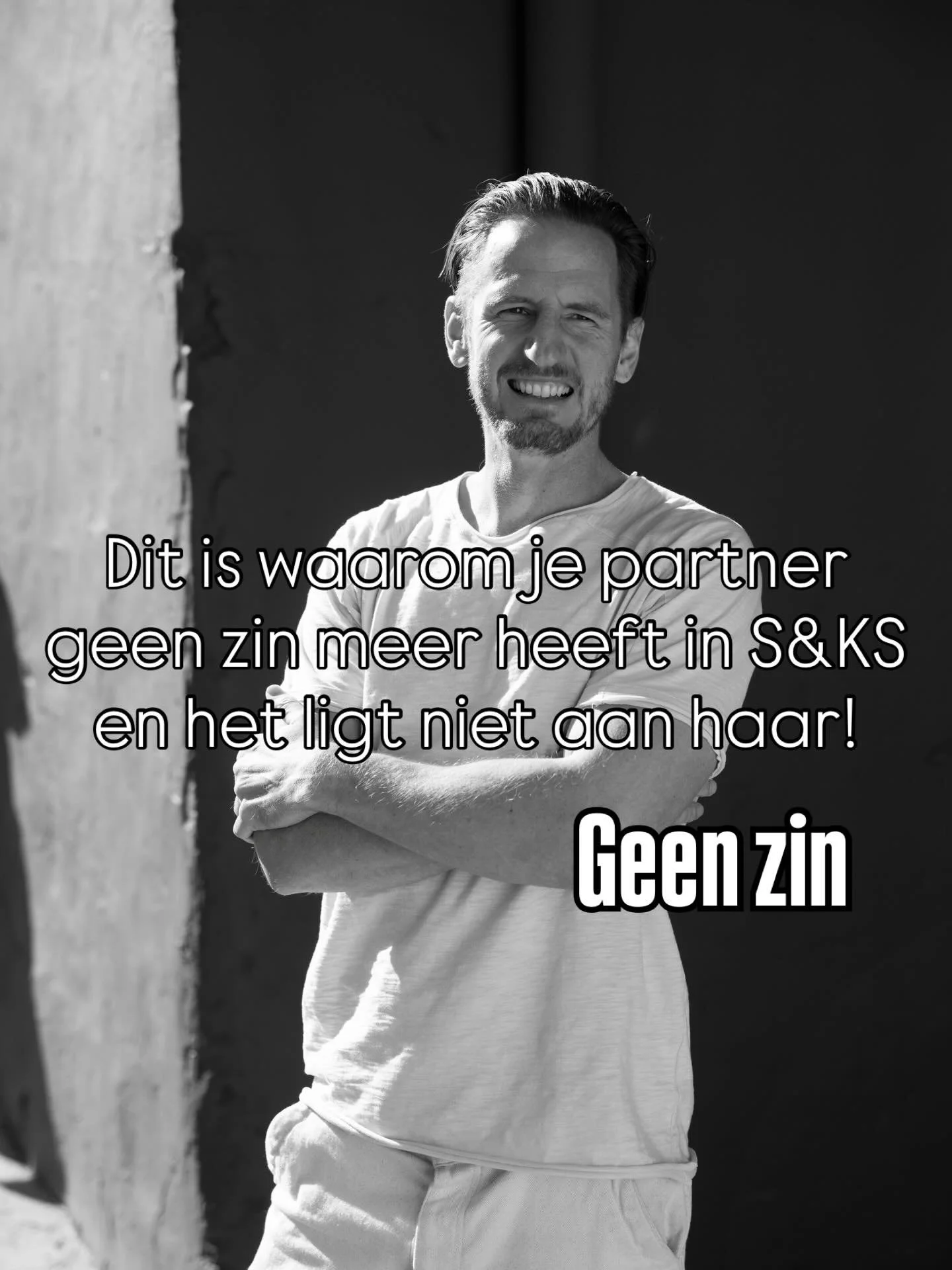 //Je vraagt je af waarom jullie geen s%ks meer hebben want je doet toch altijd alles wat ze van je vraagt?

Je partner vraagt je om een gunst, je houd van haar en helpt haar graag, dus zeg je vanzelfsprekend ja. Vanaf dat moment blijft die beslissing