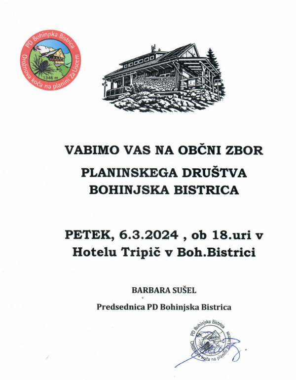 Občni zbor 6.3.2026