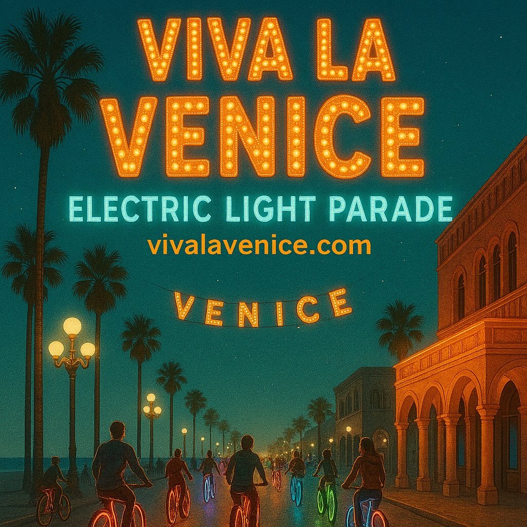 Sunday, June 29th
⏰ Starts at sunset
📍 Windward, Venice Beach, CA
🎉 FREE + All Ages Welcome!

We&rsquo;re teaming up with @veniceelectriclightparade to spotlight local small businesses, honor our hardworking community members, and take a moment to 