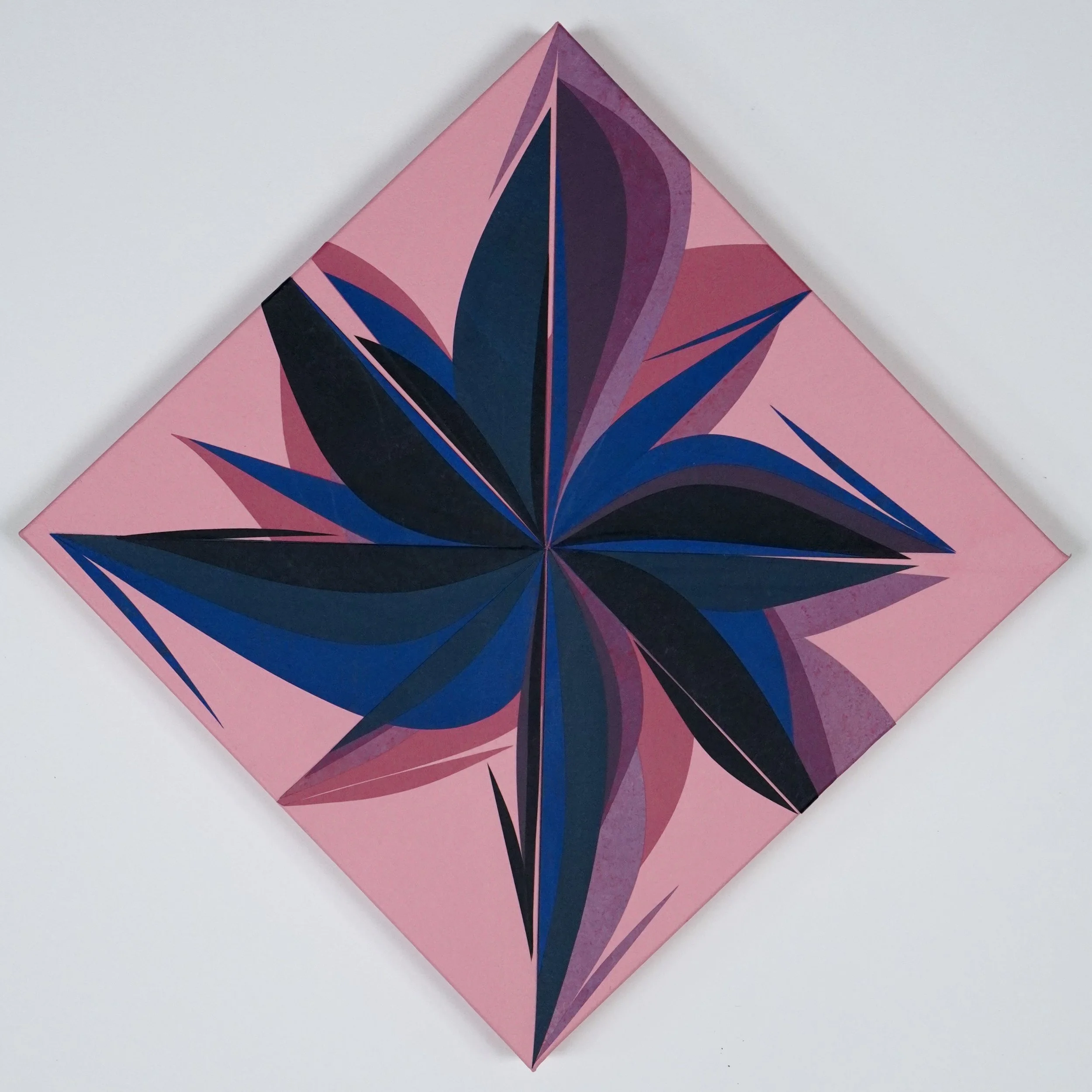 NOVA (Star), Acrylic on canvas, 20x20 inches, 2026
