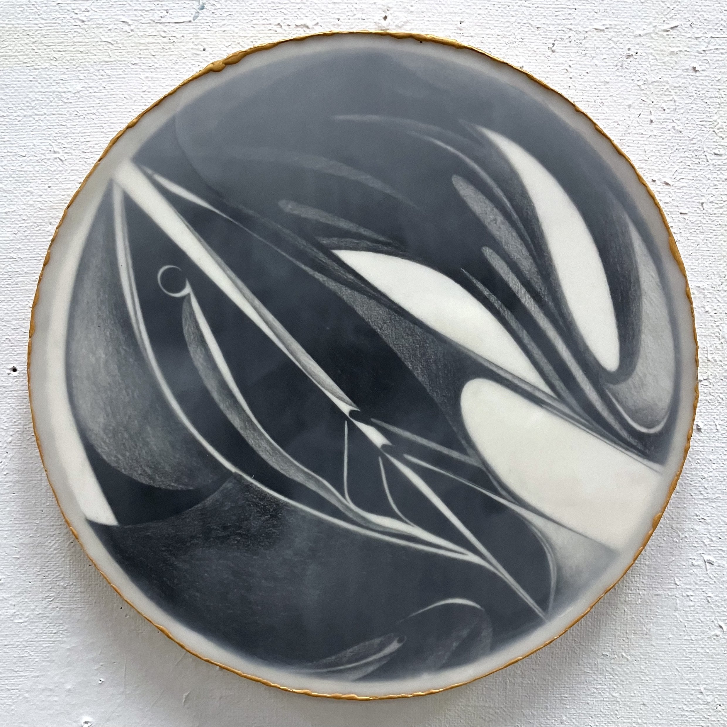 Within Nature (Series), Graphite on paper mounted on panel with encaustic medium,
Various sizes
2023-present