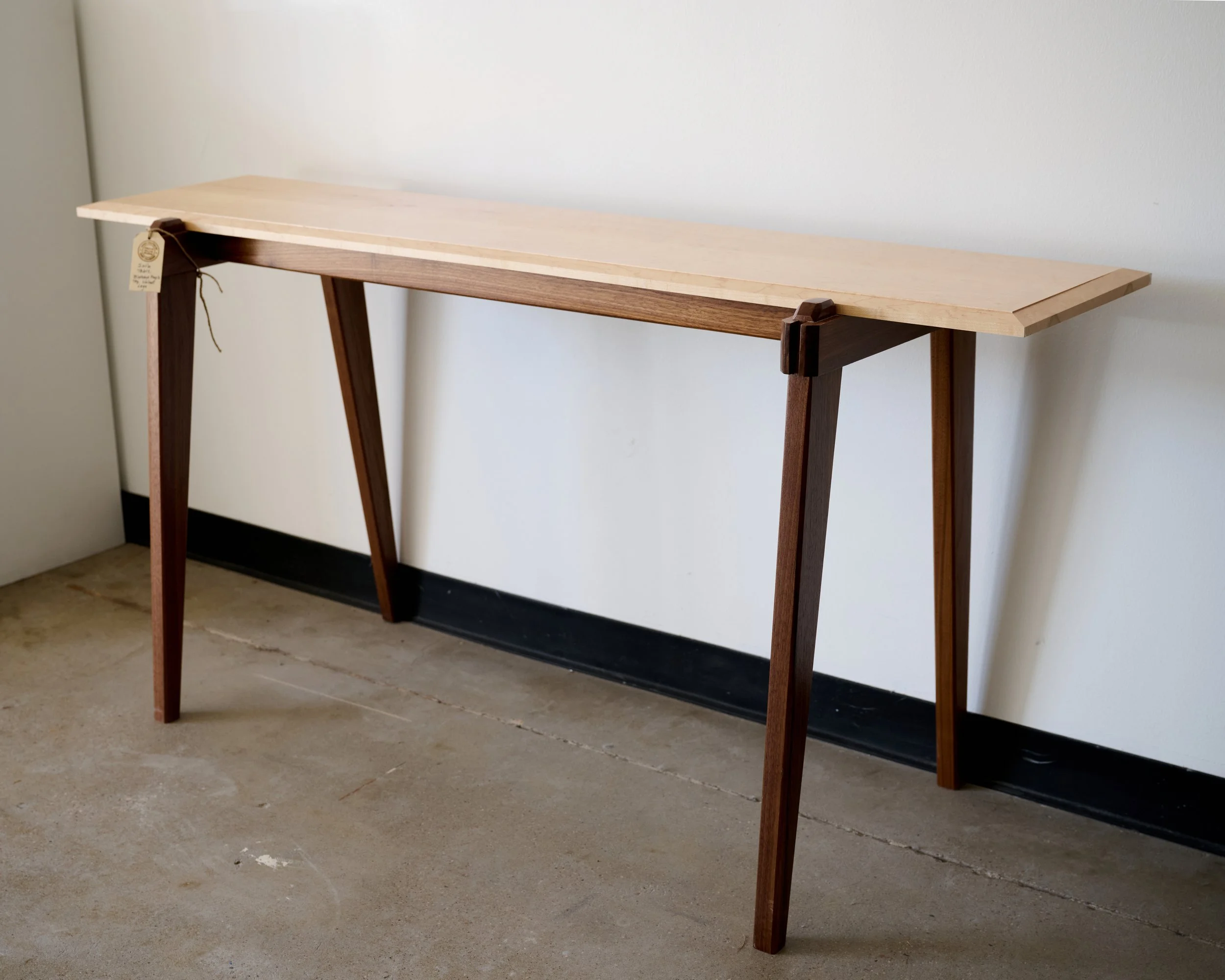 Maple Sofa Table by Gary Vaughan