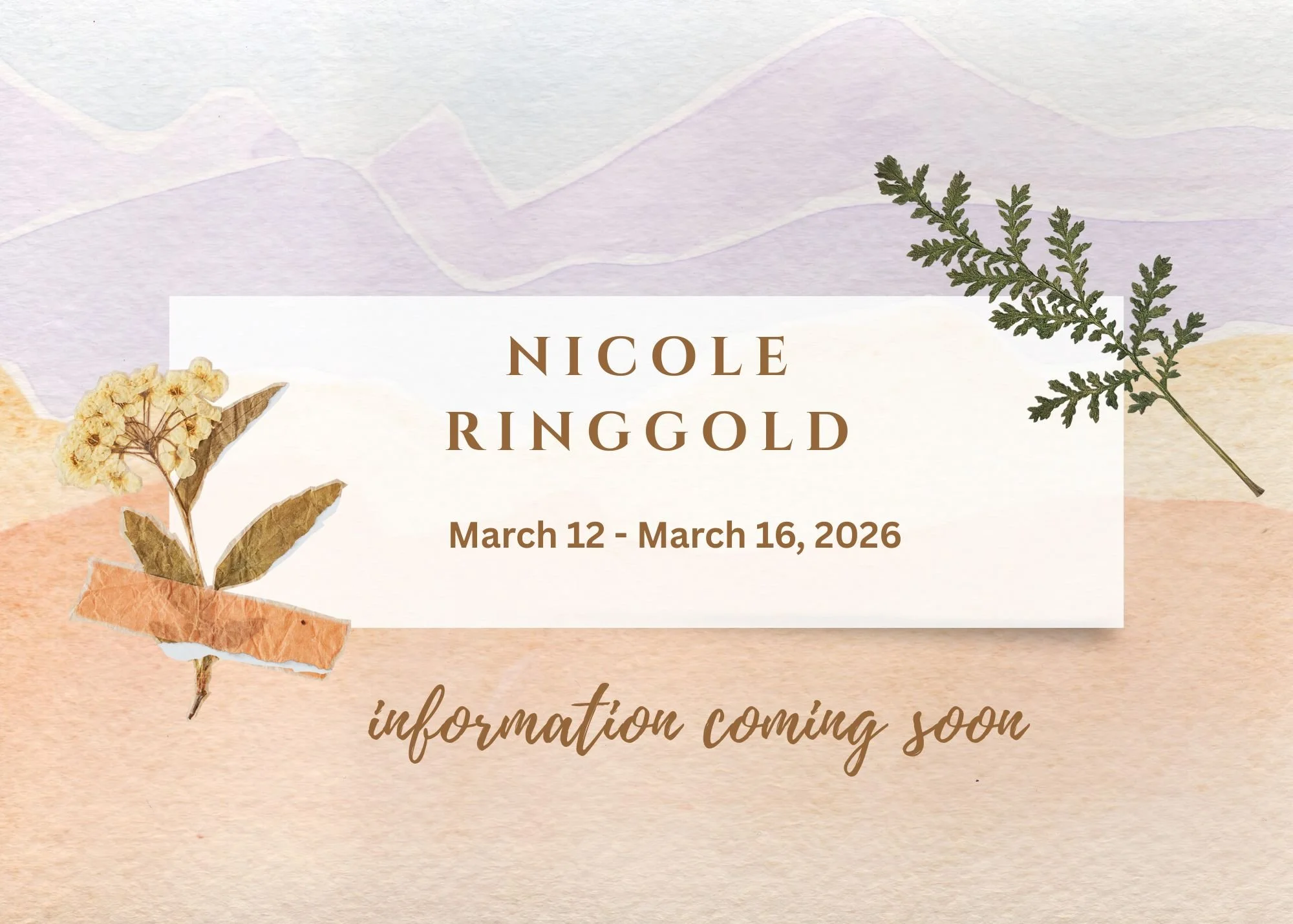 Botanicals with Nicole Ringgold