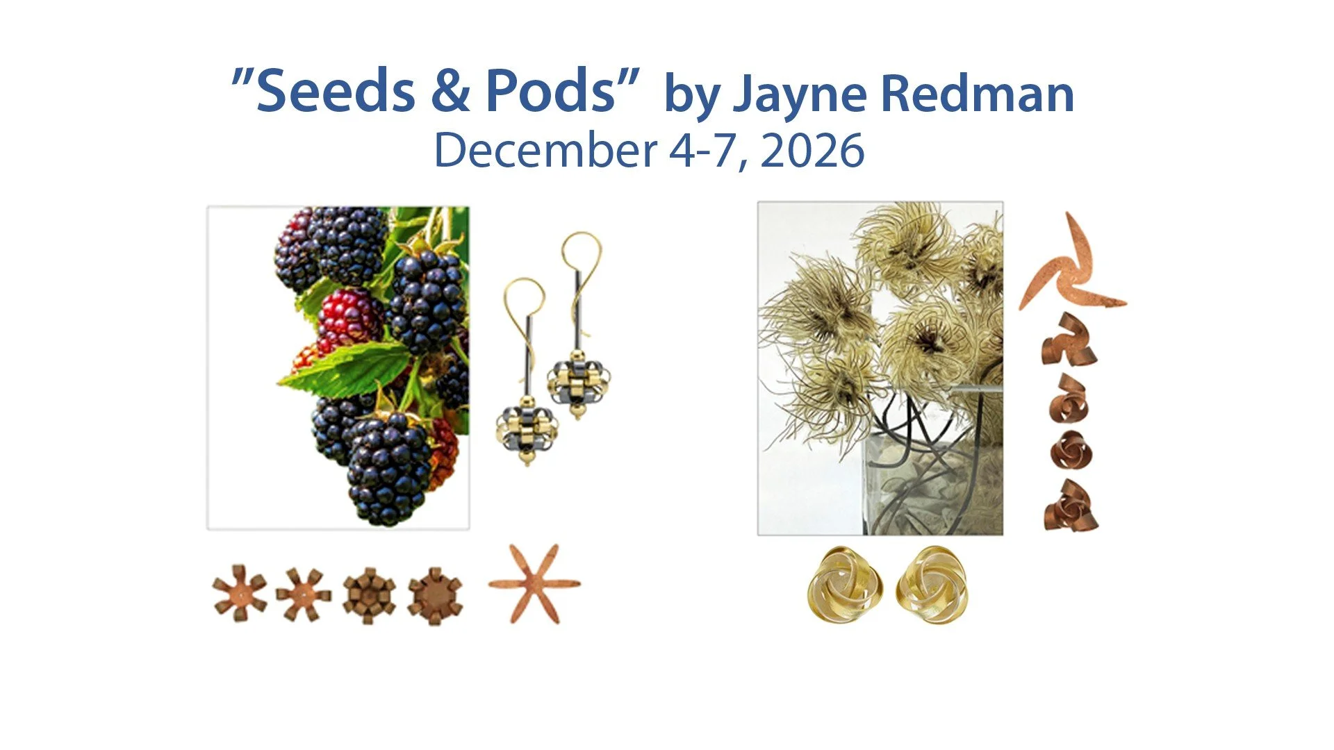Seeds and Pods - Making Beads with Jayne Redman