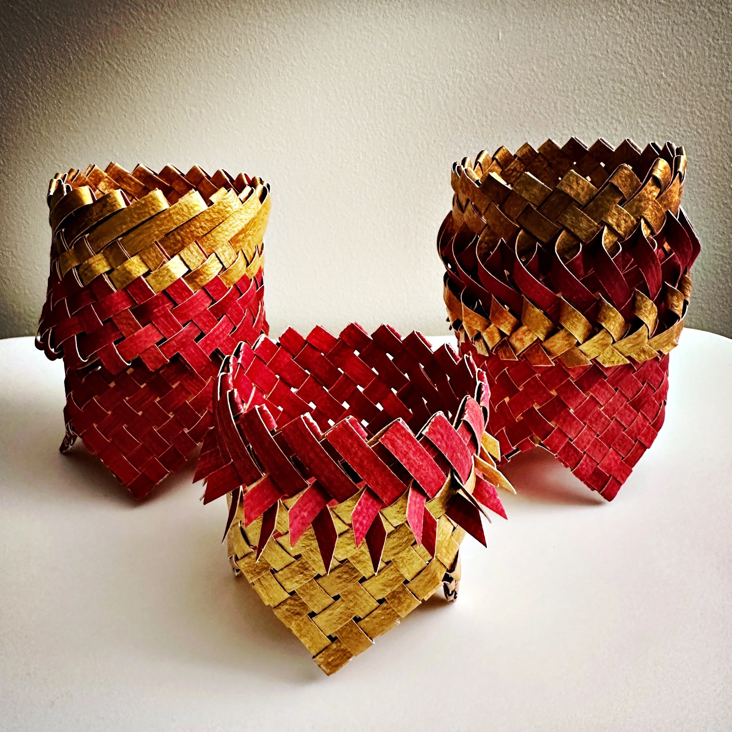 Bias Paper Basket with Christine Miller