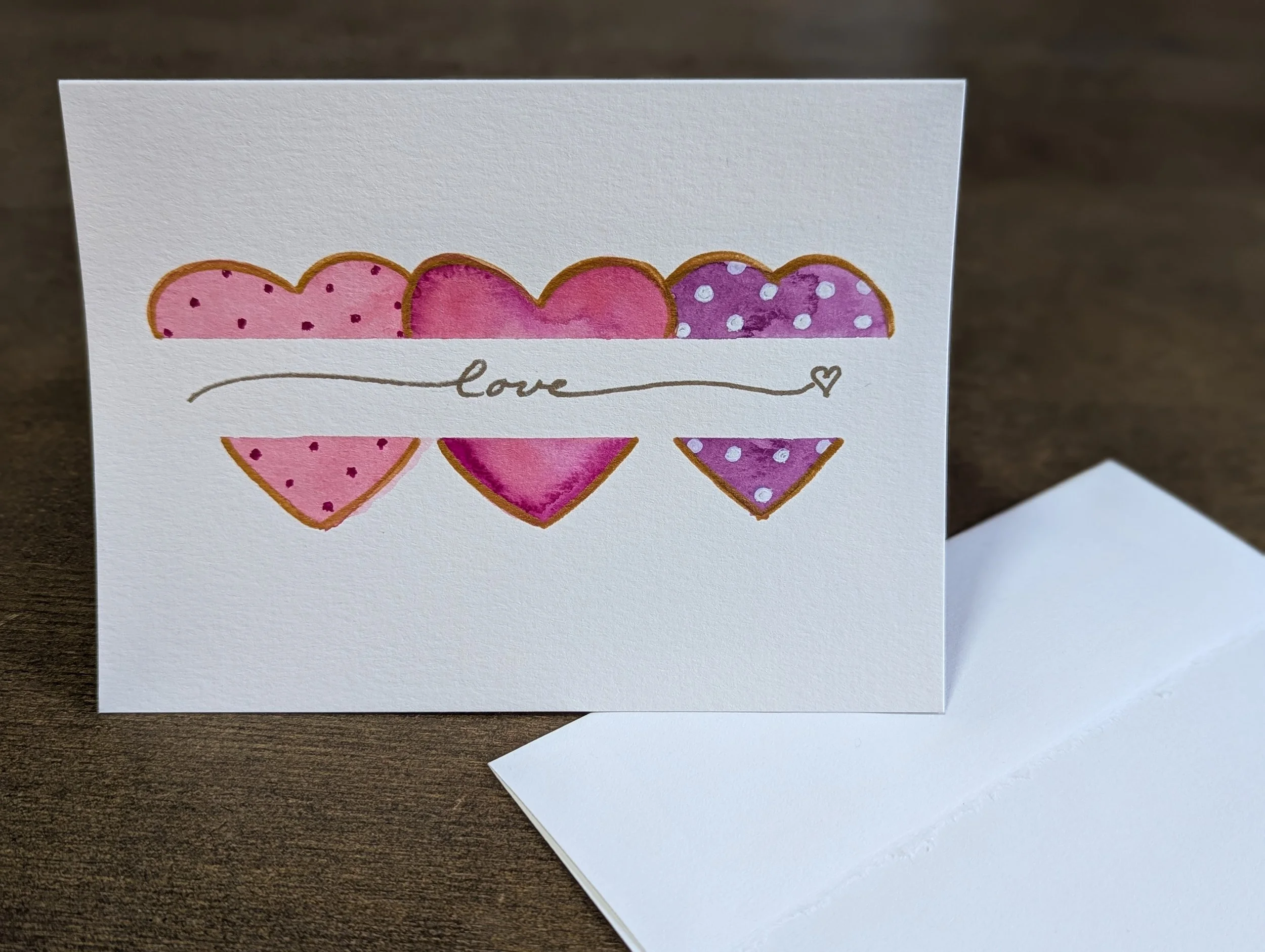 Valentine's Watercolor Cards with Tina Cauller 