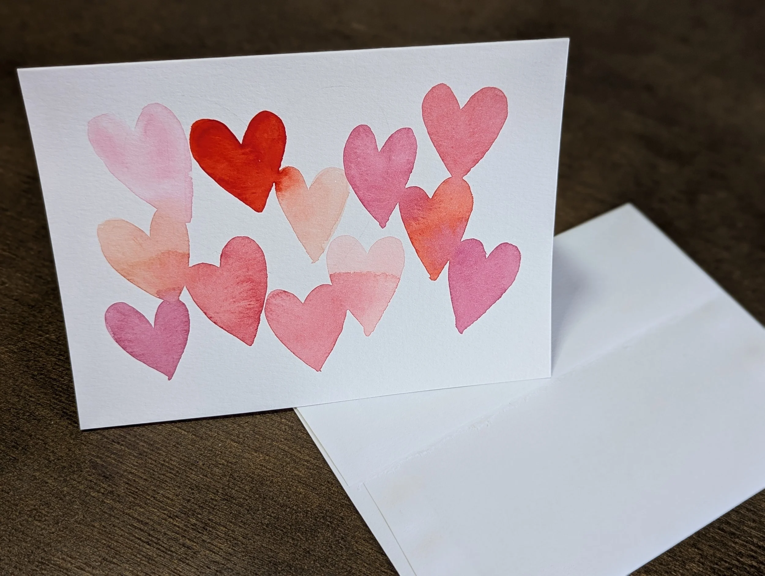 Valentine's Watercolor Cards with Tina Cauller 