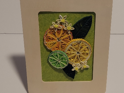 Quilling- Summer Citrus (All Levels) with Diana Morrison