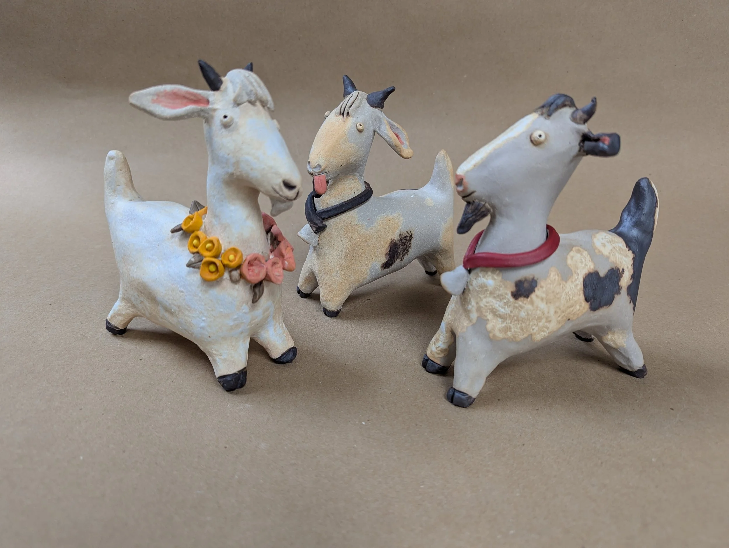 Evening in Pottery - Farm Animals (All Levels) Tina Cauller