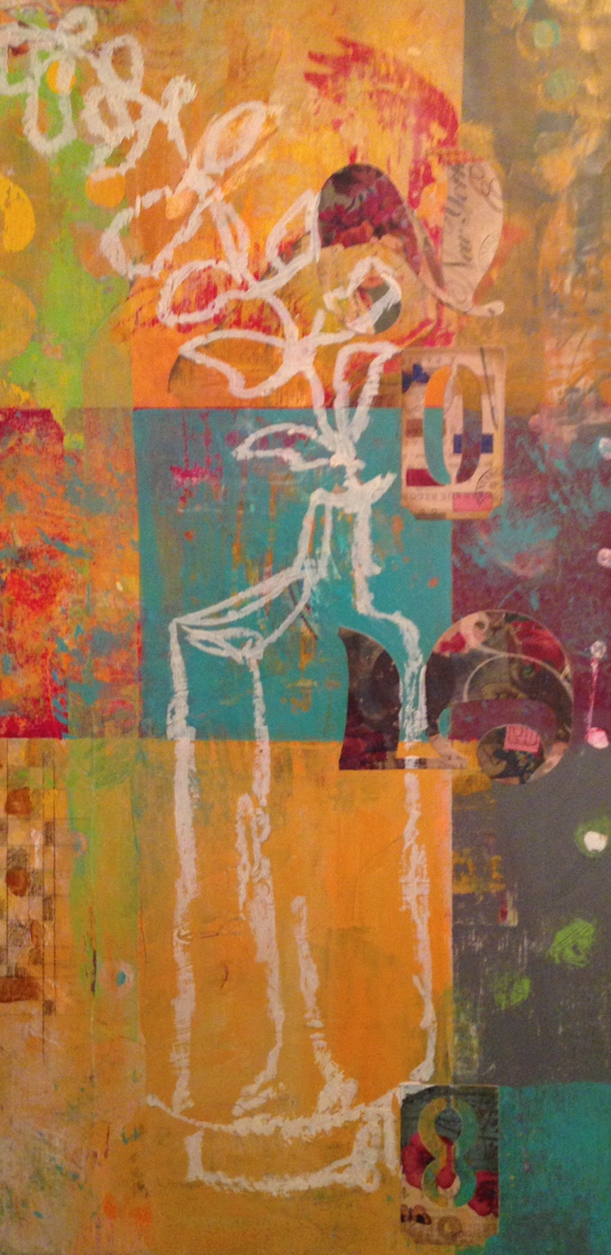 Mixed Media Acrylic with Paula Mitchell 