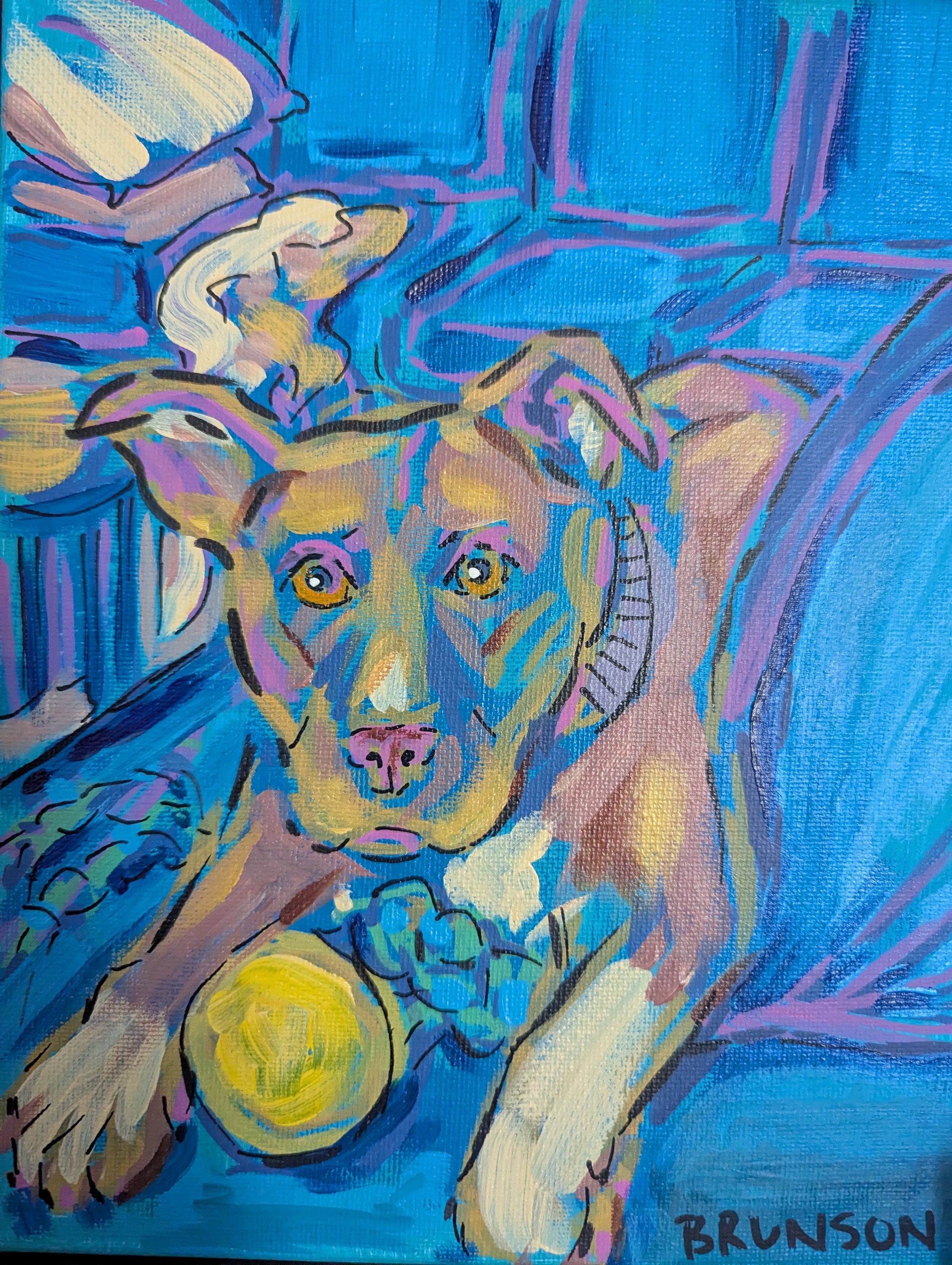  Pet Portrait Painting with Tiffanie Brunson 