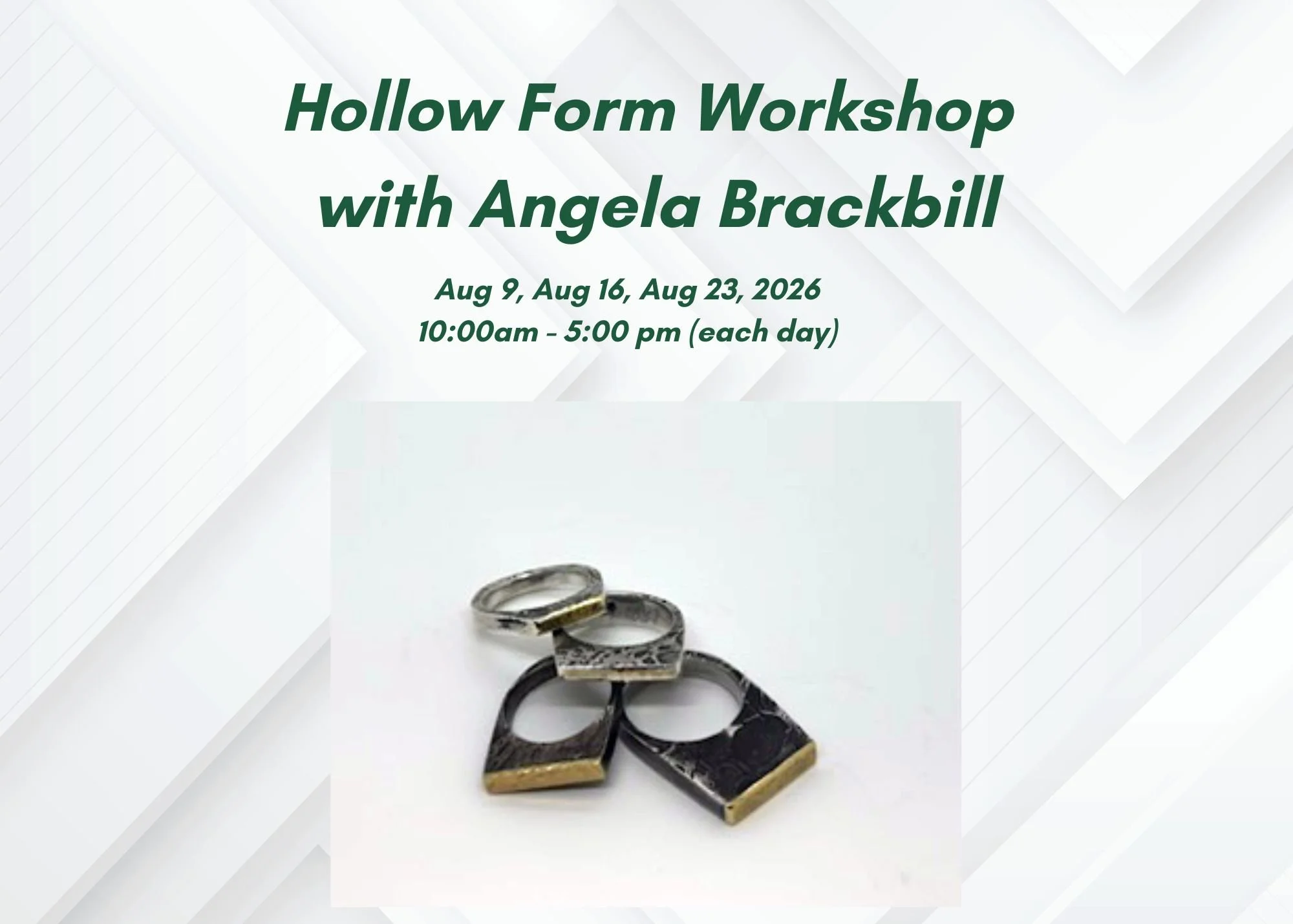 Hollow Form Workshop with Angela Brackbill
