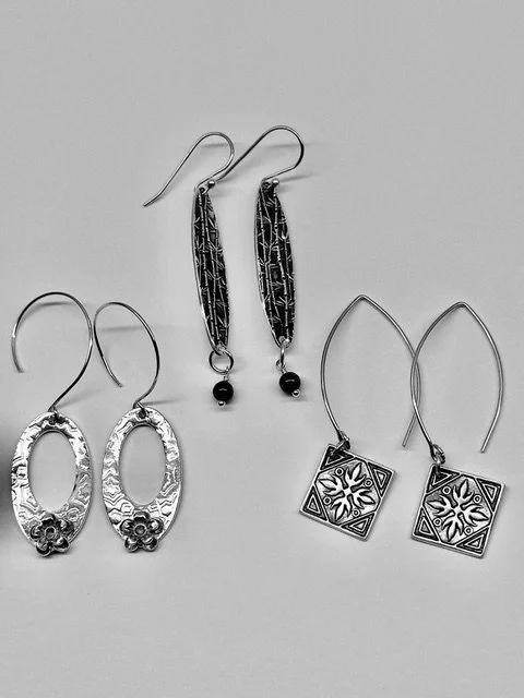 Metal Clay Earrings Workshop (All Levels) with Paula Beckett