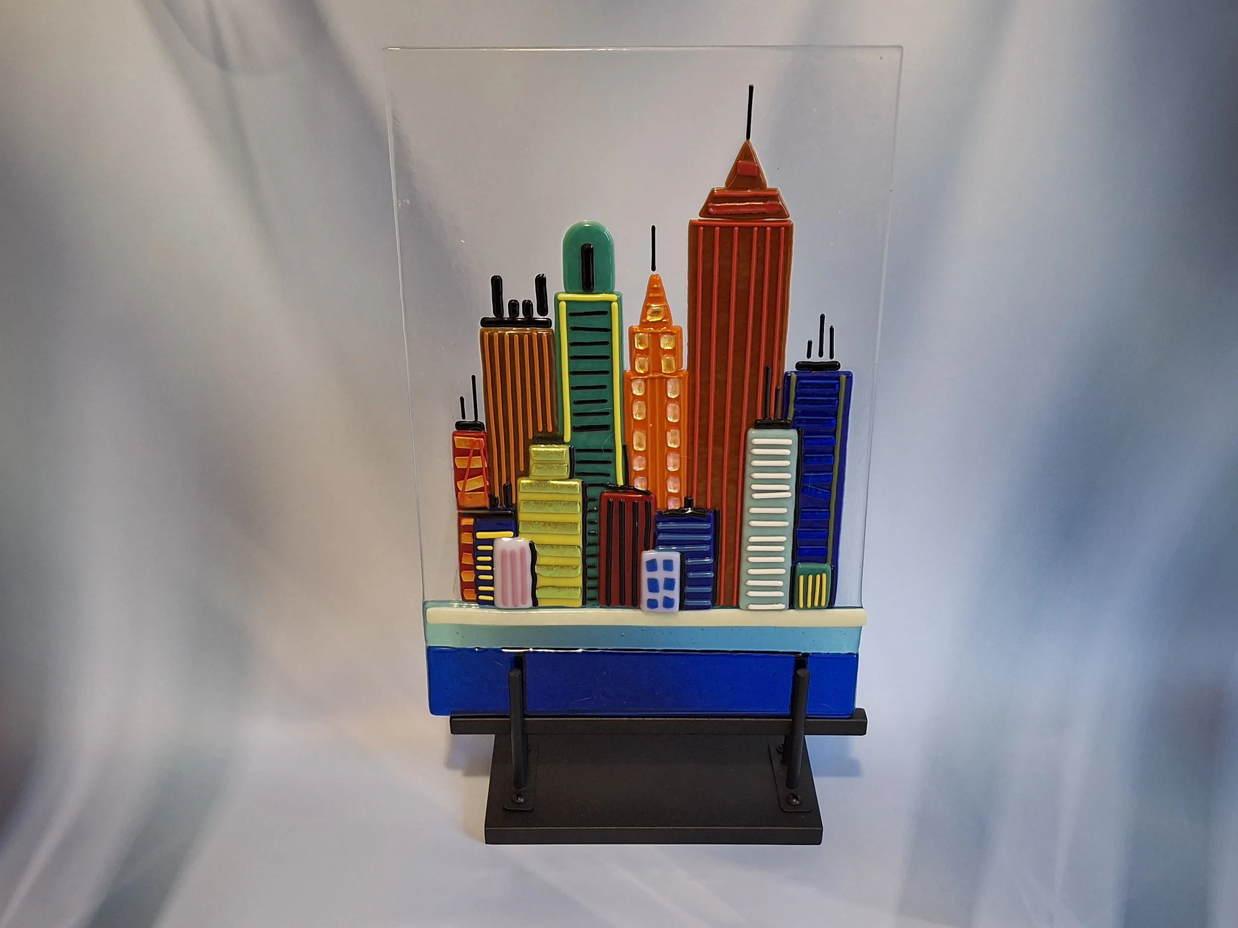 Fused Glass CityScape (All Levels) Diana Morrison 