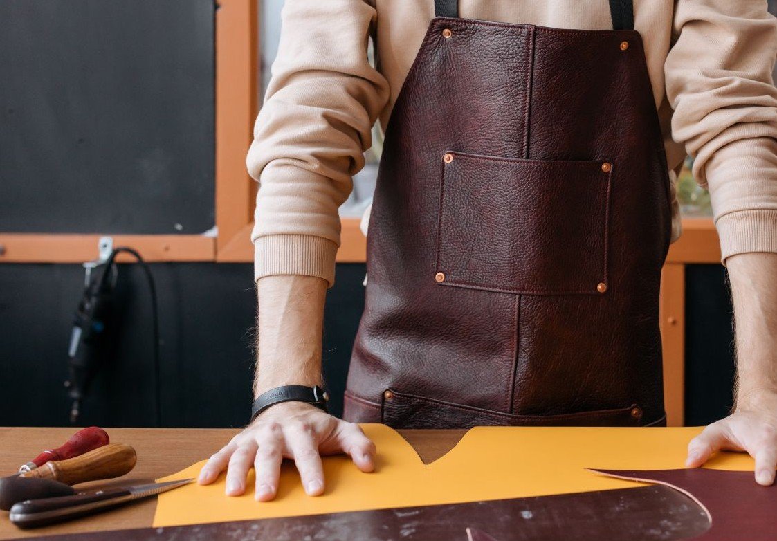 Leather Apron with Maggie Fusaro