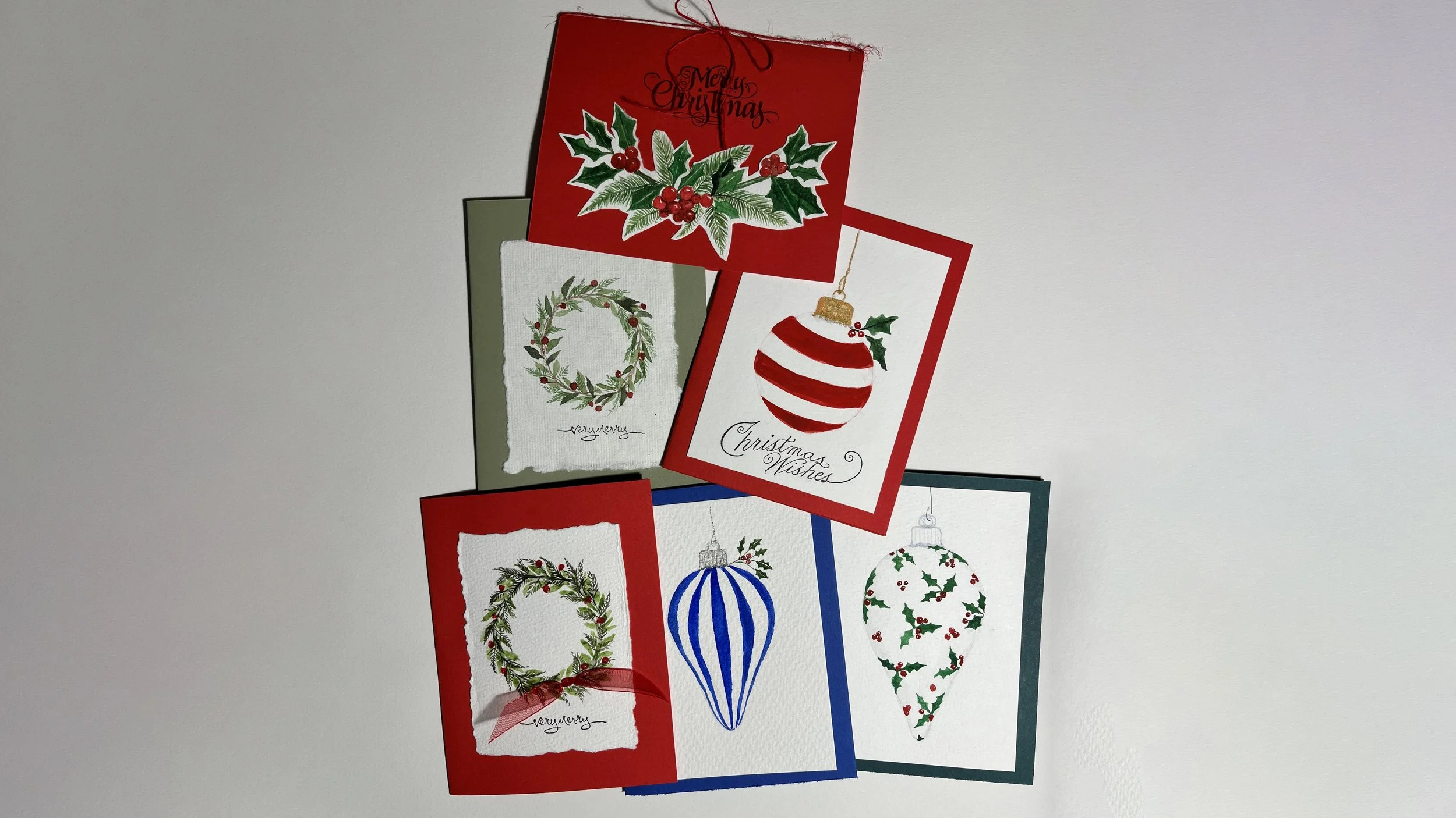 Watercolor Holiday Cards with Mary Cox 