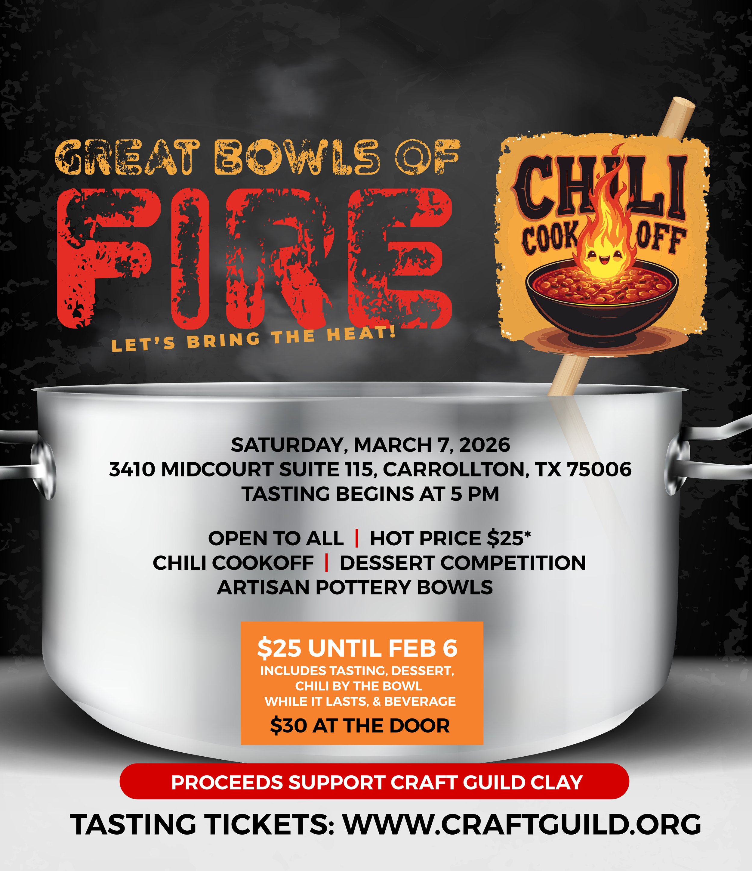 Great Bowls of Fire Ticket