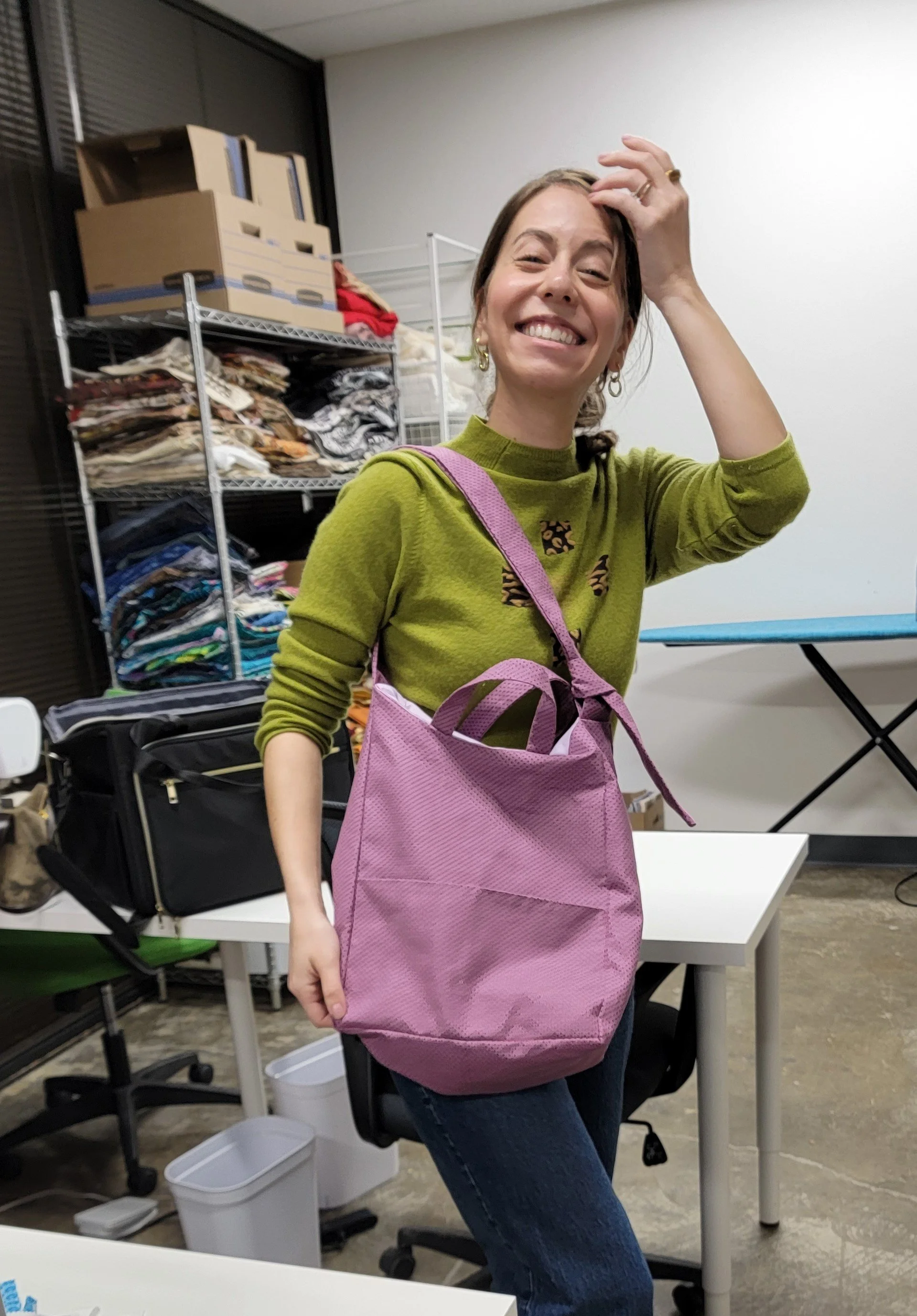 Emily made a hand bag.jpg