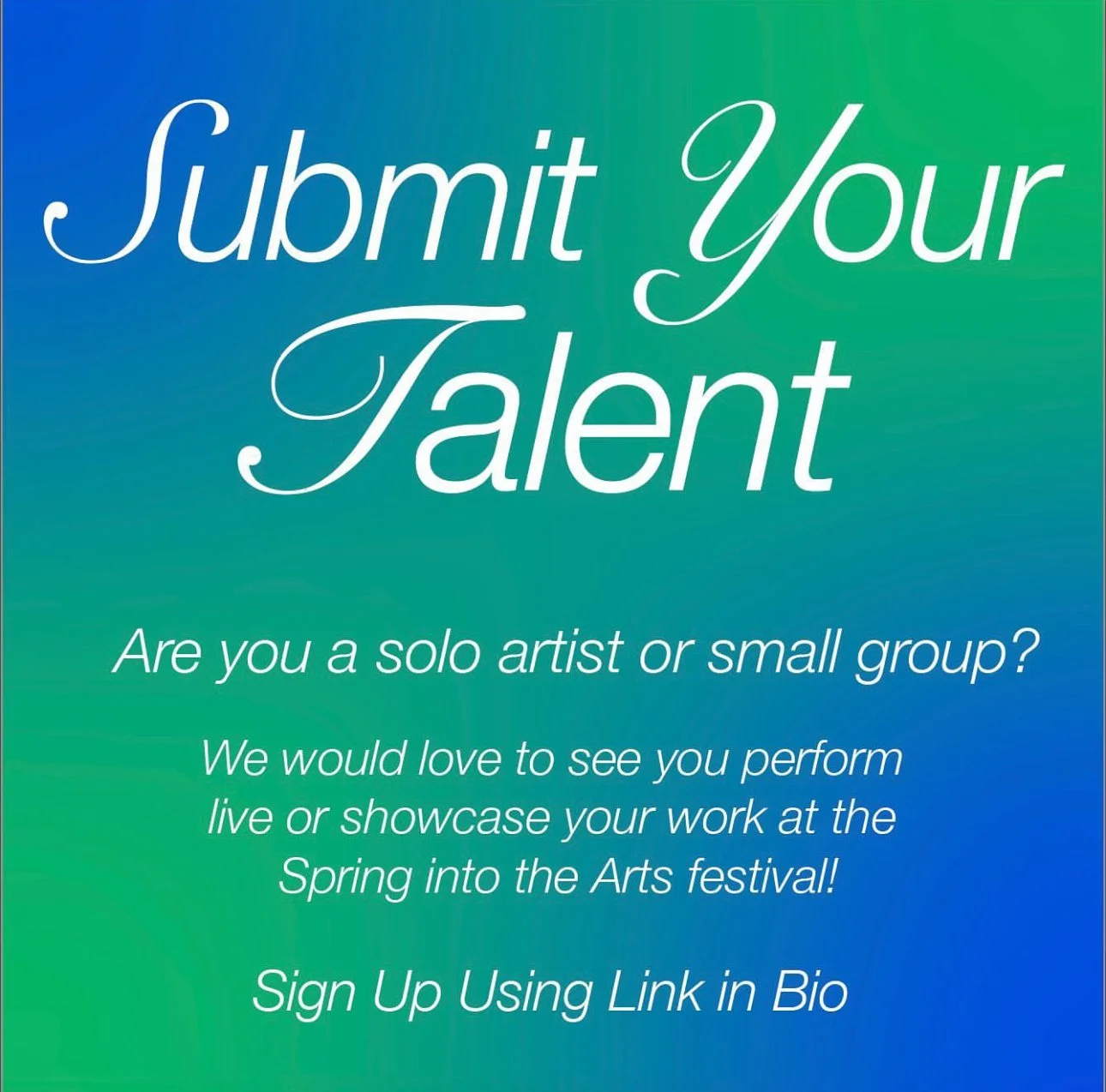 Submit Your Talent Template 1