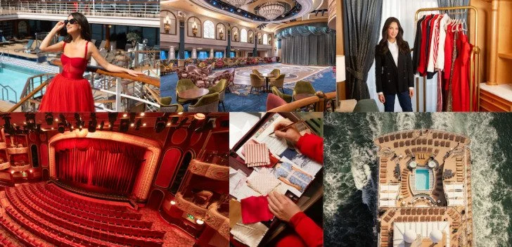 Glamour at Sea Gets a Fashion Upgrade with Cunard’s Latest Collaboration
