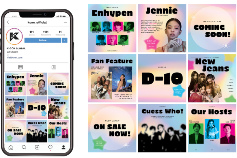 Speculative Digital Campaign | KCON