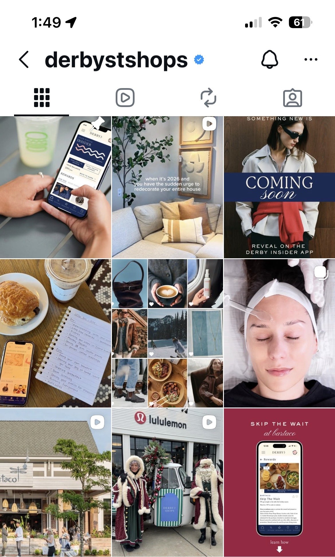 30 Day Derby Street Shops Analysis (IG)