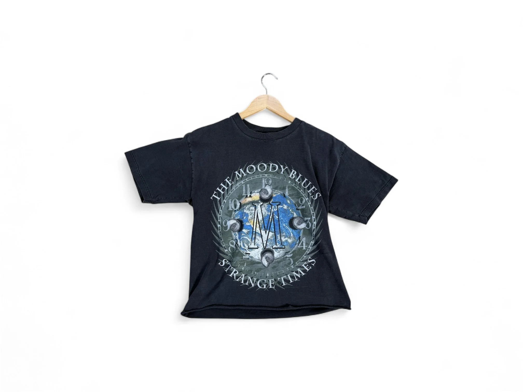 Cropped "The Moody Blues Strange Times" Tee