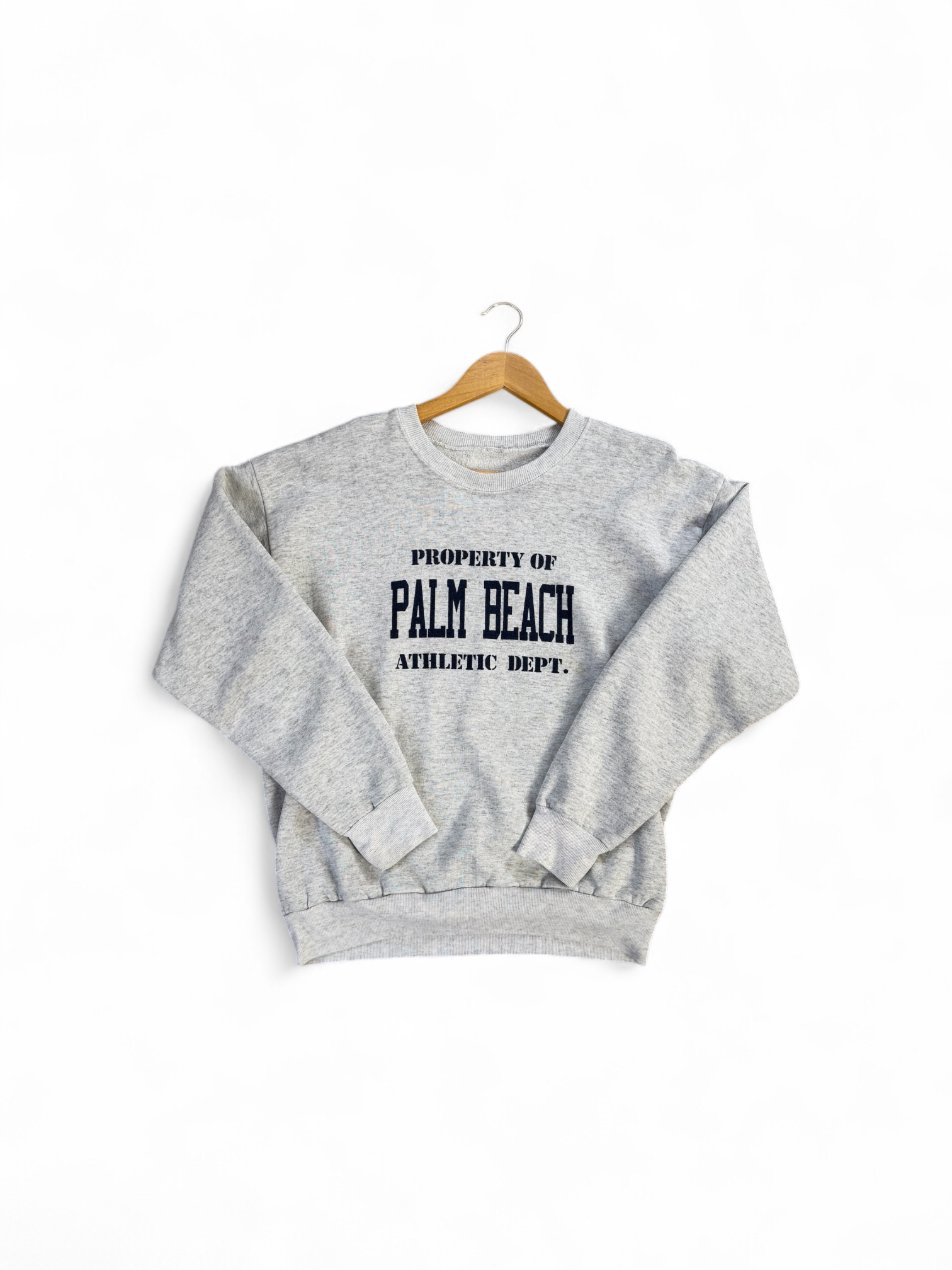 "Property of Palm Beach Athletic Dept" Crewneck