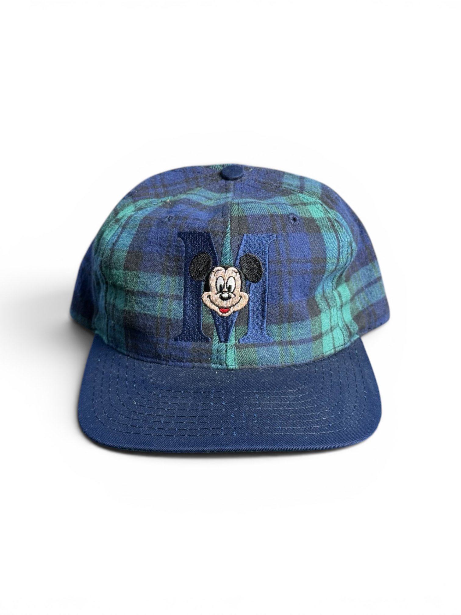 Disney Plaid Snapback Hat