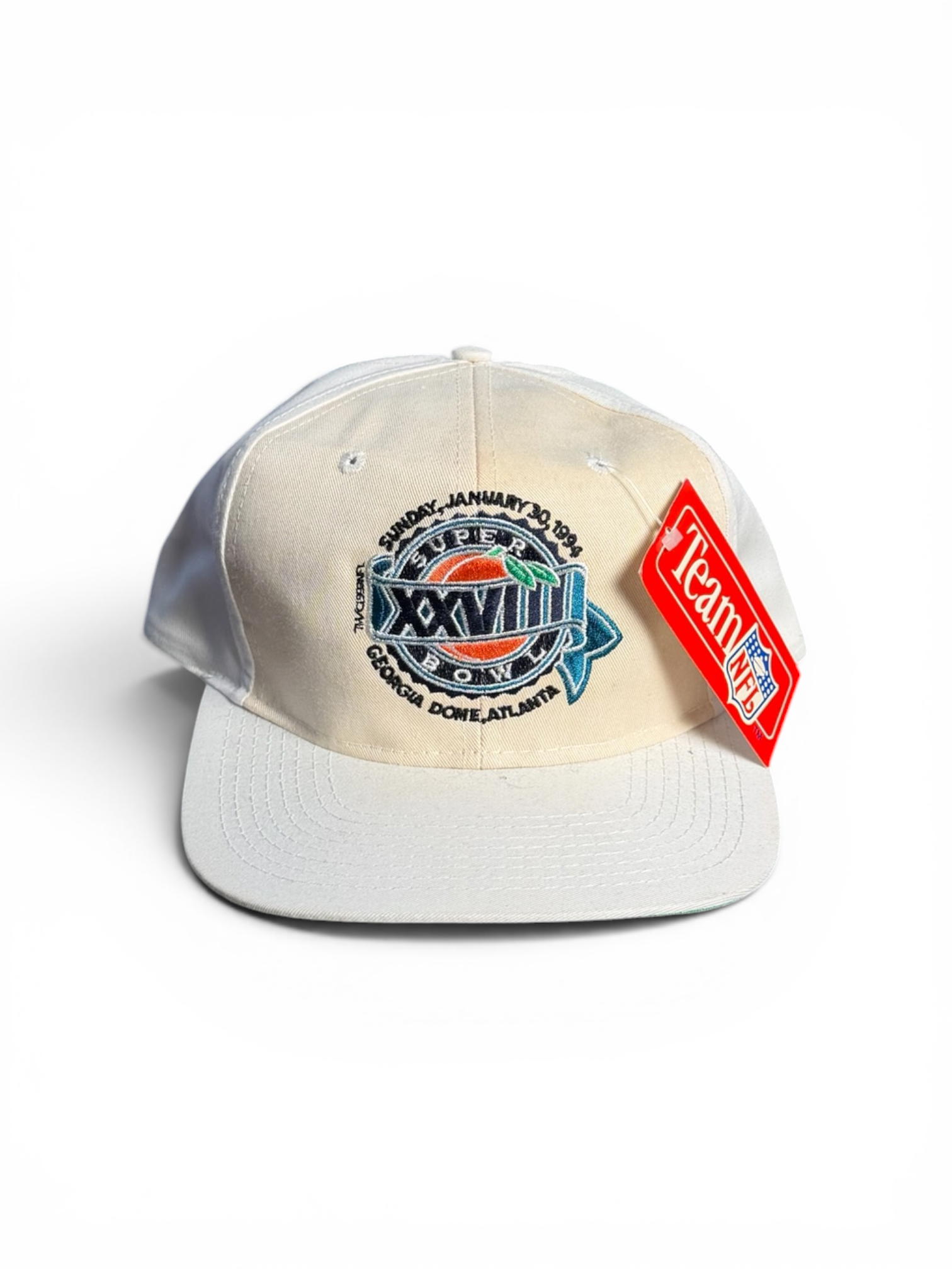 1994 Super Bowl XXVIII White Snapback
